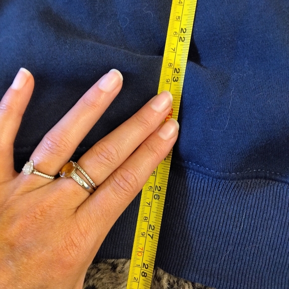 Taylor Swift Eras Tour NAVY BLUE CREWNECK Sweatshirt Size Large (NWOT) Pullover - Picture 8 of 8